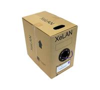XeLAN Violet Cat6 UTP LSZH 4 Pair Cable DCA 305m