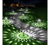 XELIUS Super Bright Solar Lights Outdoor Waterproof 10 Pack, from Dusk to Dawn Up to 12H Light for Outside, Auto On/Off Solar Powered Garden Pathway Lights, Landscape Lighting for Yard