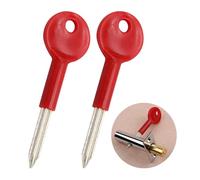 Xelmorant 2 Pcs Star Key, Universal Keys for Window Locks, Bolt Lock Key Set for Simple Doors, Windows, Fire Door, Pipe Well Door and Fire Hydrant