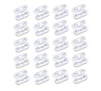 Xelmorant Roller Blind Chain Connectors, 20 PCS Easy-to-Use Plastic Clips for Window Blinds, Suitable for All Shades