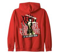 Xena: Warrior Princess Let The Combat Begin Zip Hoodie