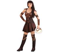Xena Warrior Princess Women's Fancy Dress Costume X-Large Brown