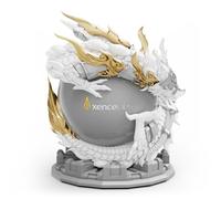 Xencelabs Limited Edition Dragon Pen Holders for 3 Button Pen, Thin Pen, and Other Digital Pens - Year of the Dragon 2024, White