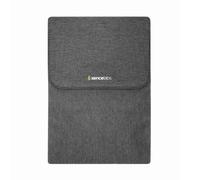 Xencelabs Tablet Sleeve Protective with Extra Storage Compartments - Lightweight 11” Carrying Case for Drawing Tablet, Ultra-Soft Velvet Interior, Zipper-free Velcro Closers