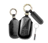 XENDRO Cowhide Car Key Case Fits Maserati Ghibli Levante GT