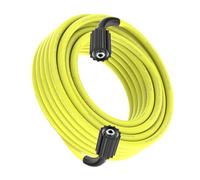 XENDY WASHER 1/4 Pressure Washer Hose 10M,Power Kink Free High Pressure Hose M22 14MM Solid Fittings Pressur Washer Replacement Light Weight Yellow