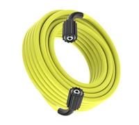 XENDY WASHER 1/4 Pressure Washer Hose 8M,Power Washer Hose Kink Free High Pressure Hose M22 14MM Solid Fittings Pressur Washer Replacement Hose Light Weight Yellow XD