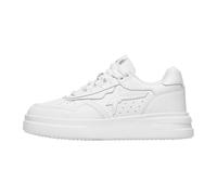 w6yz Xenia W. Trainers in Suede and Technical Fabric White, Ice White, White, red, 5 UK