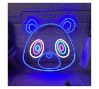 XENITE Hanging Art Neon Signs Bear Neon Sign Graduation Bear Light Dimmable USB Powered for Kids Room Birthday Party Room Home Wall Decor 35cm(A)