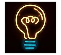 XENITE Hanging Art Neon Signs Bulb Sign Lamp, Dimmable LED Neon Light USB Powered For Room Home Party Decoration Hanging Art Neon Sign 20.5cm×29.49cm