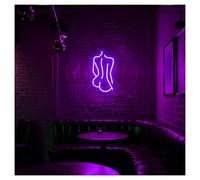 XENITE Hanging Art Neon Signs Girl Body Neon Sign Lights Suitable for Shop Studio Bedroom Wall Decoration 26cmx48cm(D)