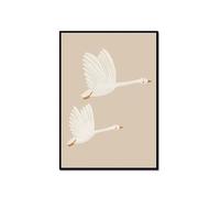 XENITE Wall Art Canvas Prints Boho Cartoon Rabbit Mouse Goose Nurser Posters Print Wall Art Aesthetics Canvas Painting For Living Room Modern Home Decor(A,30x40cm)