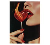 XENITE Wall Art Canvas Prints Modern High Fashion Exquisite Luxury Feminism Poster No Frame Canvas Paintings Wall Art Pictures Home Decor(J,60X90cm)