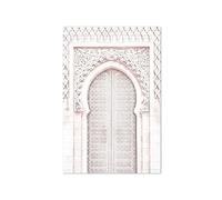 XENITE Wall Art Canvas Prints Moroccan Architecture Photography Islamic Posters Prints Wall Art Aesthetics Canvas Painting For Living Room Modern Home Decor(L,50x70cm)
