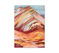 XENITE Wall Art Canvas Prints Still Life Mural Abstract Girl Black Cat Lily Fruit Mountain Canvas Painting No Frame Living Room Decoration Painting(A,20x30cm)