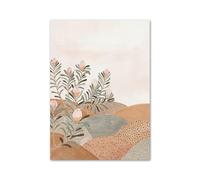 XENITE Wall Art Canvas Prints Tropical Palm Coconut Tree Boho Abstract Landscape Posters No Frame Wall Art Pictures Living Room Decor(C,20x30cm)