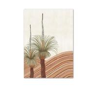 XENITE Wall Art Canvas Prints Tropical Palm Coconut Tree Boho Abstract Landscape Posters No Frame Wall Art Pictures Living Room Decor(D,30x40cm)
