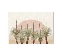 XENITE Wall Art Canvas Prints Tropical Palm Coconut Tree Boho Abstract Landscape Posters No Frame Wall Art Pictures Living Room Decor(H,30x40cm)