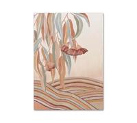 XENITE Wall Art Canvas Prints Tropical Palm Coconut Tree Boho Abstract Landscape Posters No Frame Wall Art Pictures Living Room Decor(F,40x60cm)