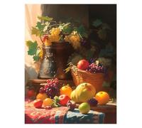 XENITE Wall Art Canvas Prints Vintage Kitchen Fruits Still Life Posters Prints Country Kitchen Healthy Food Canvas Painting Wall Pictures Home Kitchen Decor(K,30x40cm)