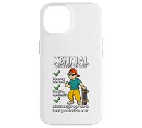 Xennial Born 1977 to 1983 Funny Nostalgia Case for iPhone 14