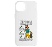 Xennial Born 1977 to 1983 Funny Nostalgia Case for iPhone 14 Plus