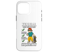 Xennial Born 1977 to 1983 Funny Nostalgia Case for iPhone 16 Pro Max
