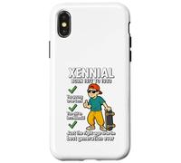 Xennial Born 1977 to 1983 Funny Nostalgia Case for iPhone X/XS