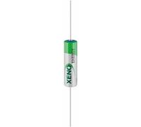 Xeno AA Mignon/ER14505/AX 2400mAh wire axial Lithium thionyl battery 3.6V