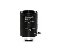 Xenocam 4-12mm Varifocal C-Mount Lens for Raspberry Pi HQ Camera, with C-CS Adapter, Industrial Telephoto Lens