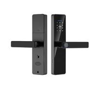 XENOCAM Smart Lock Fingerprint Door Lock with Touch Screen and Passcode Unlock in Black