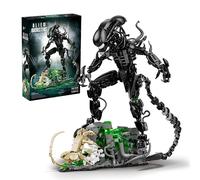 Xenomorph Building Block Set - 958PCS Alien Monster Bricks Kit with Base, Predator Monster, Sci-Fi Creature Model, STEM Education Toy, Home Decor, Creative Gift for Adult Collectors