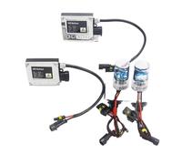 Xenon Ballast 55W Xenon Light Ballast + Bulb Conversion HID Kit H1 H3 H7 H8 H9 H11 9005 HB3 9006 HB4 3000K-10000K 12V Car Headlight Fog(10000K,H1)