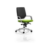 Xenon Executive Chair White Medium Back Swizzle Colour Seat