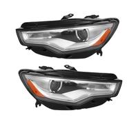 Xenon/HID Headlight Assembly For 2012-2015Audi A6 S6 Quattro Non-AFS Model,Left Driver and Right Passenger Side Front Headlights Headlamps w/o Bulbs with LED DRL (Pair Set)