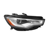 Xenon/HID Headlight Assembly For 2012-2015Audi A6 S6 Quattro Non-AFS Model,Right Passenger Side Front Headlights Headlamps w/o Bulbs with LED DRL (Right Passenger Side)