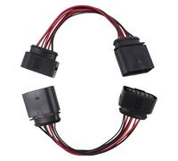 Xenon HID Headlight Connector Adapter for Au-di A3 8L 8P 8V 8P A4 B7 B8 | for Q5 8R TT 8J Se-at Ibiza 6L 6J Leon 1M Leon 1P Sko-da Superb mk2 V-W CC B7 Golf mk4 mk5 mk6 Pa-ssat B5.5 B6 B7 Toua-reg