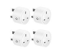 XENON Mini Smart Plug Smart Wifi Plug Wireless Smart Plugg Smart Outlet for Alexa and Google Home, Timer Function Smart Life App, No Hub Required, 4Pack, 13A