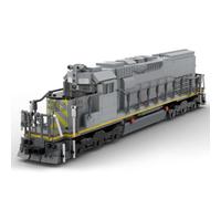 Xenotrix MOC-112387 SD40T-2 Railway Model Building Blocks Set (1899 Piece) | Realistic train design, collectible display models, great gift for railway and block lovers