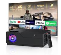 XENPONAD Portable Outdoor Projector for Camping , 4k Support Native 1080p
