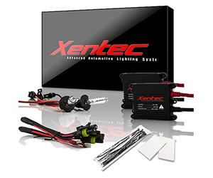 Xentec H3 8000K HID xenon bulb x 1 pair bundle with 2 x 35W Digital Slim Ballast (Light Blue)