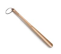 Xentrawave Wooden Shoe horn Long Handle for Seniors -23.6in Long handled ShoeHorn, Yellow, One Size