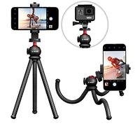 Xenvo SquidGrip Flexible Cell Phone Tripod - Portable Smartphone and Action Camera Holder - Tripod Stand Compatible with iPhone, GoPro, Android, Samsung, Google Pixel and All Mobile Phones