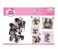 Xeo Twin Twin Doll Stroller-2 Top Quality Genuine
