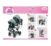 Xeo Twin Twin Doll Stroller Top Quality Genuine