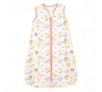 XEOOCE Baby Sleeping Bag - Breathable Wearable Swaddle Sleeping Bag for Newborns and Toddlers 0-24 Months, Soft Cotton Baby Sleep Sack with Two-Way Zipper, Anti-Scratch Zip Guard (Small)