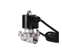 XEOWHUPG 1/2" Stainless Steel Normally Closed Underwater Solenoid Valve IP68 Waterproof 110V 24V 12V 24v Solenoid Valve(240VAC)