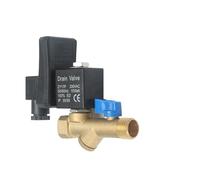 XEOWHUPG Electronic drain valve ZY17P one-piece drain valve timing 4 minutes air compressor gas tank automatic drain valve