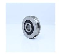 XEOWHUPG Roller Bearings 1PC Outer Ring with U-Groove Bearing 15x49x13x15mm Wire Cable Pulley Bearing Walking Heavy Pulley Crane U Groove Wheel Bearings(154913UR3.5)