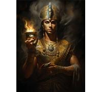 Xeoyenle Paint by Number Egypt 20x30cm, DIY Acrylic Canvas Painting Art Craft Kit for Adults, Wall Home Decor, Gifts for Women Kids